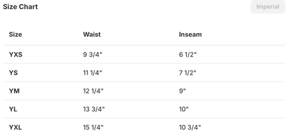 CLMA Summer Shorts - Youth Sizes